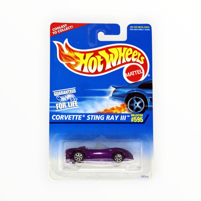 Hot Wheels Corvette Sting Ray III - Mainline (1997) #595