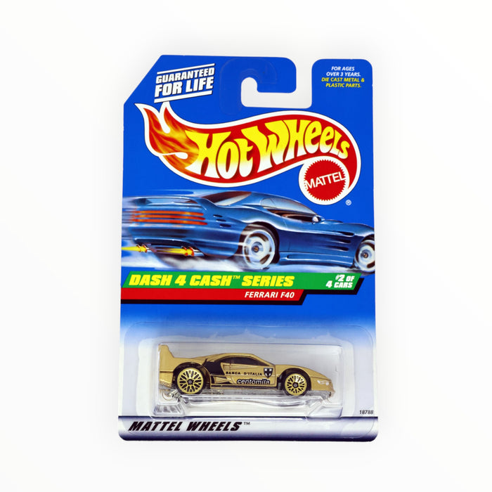 Hot Wheels Ferrari F40 - Mainline (1998) #722