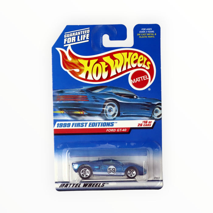 Hot Wheels Ford GT-40 - Mainline (1999) #921