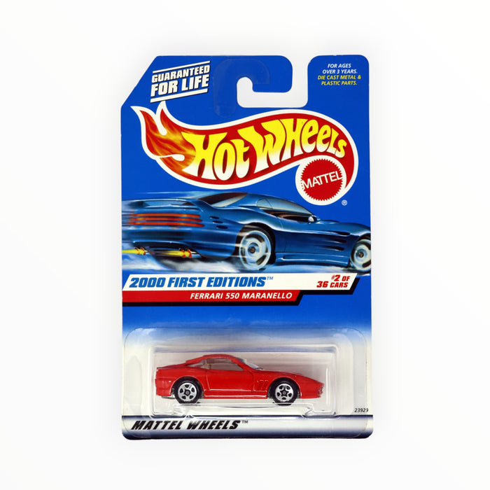 Hot Wheels Ferrari 550 Maranello - Mainline (2000) 62/250