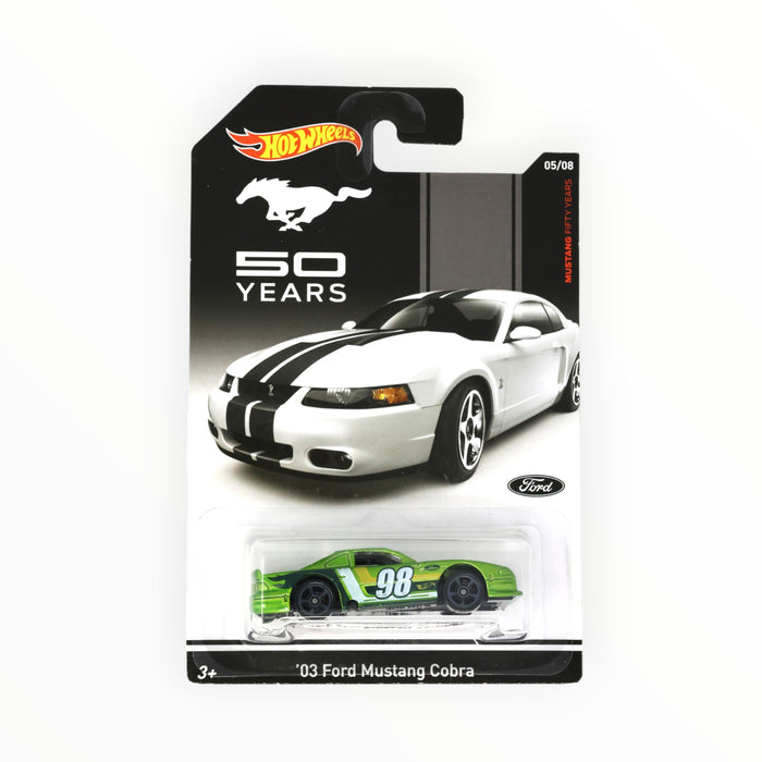 Hot Wheels '03 Ford Mustang Cobra - Mustang 50 Years (2014)