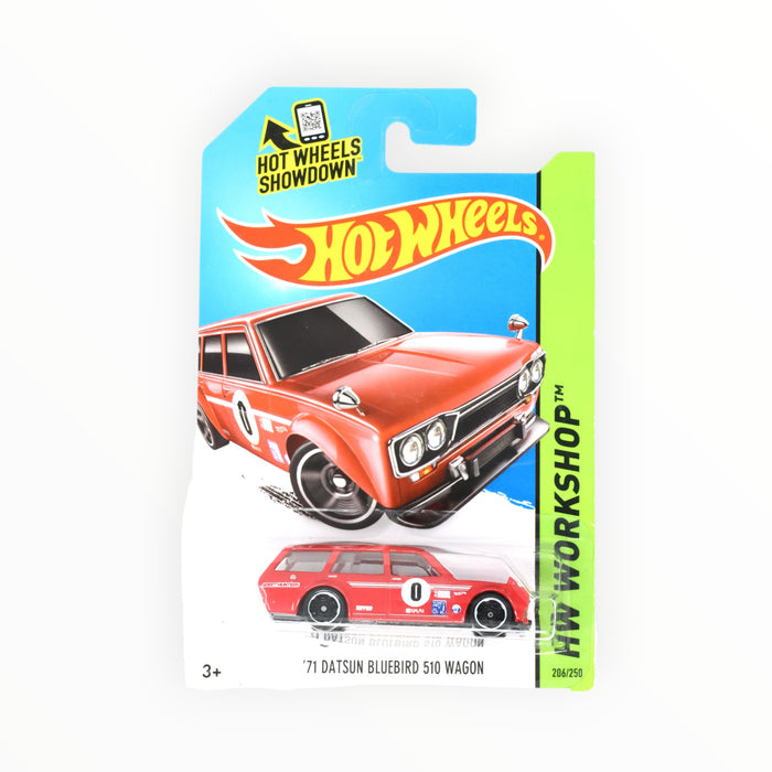 Hot Wheels '71 Datsun Bluebird 510 Wagon - Mainline (2014) 206/250