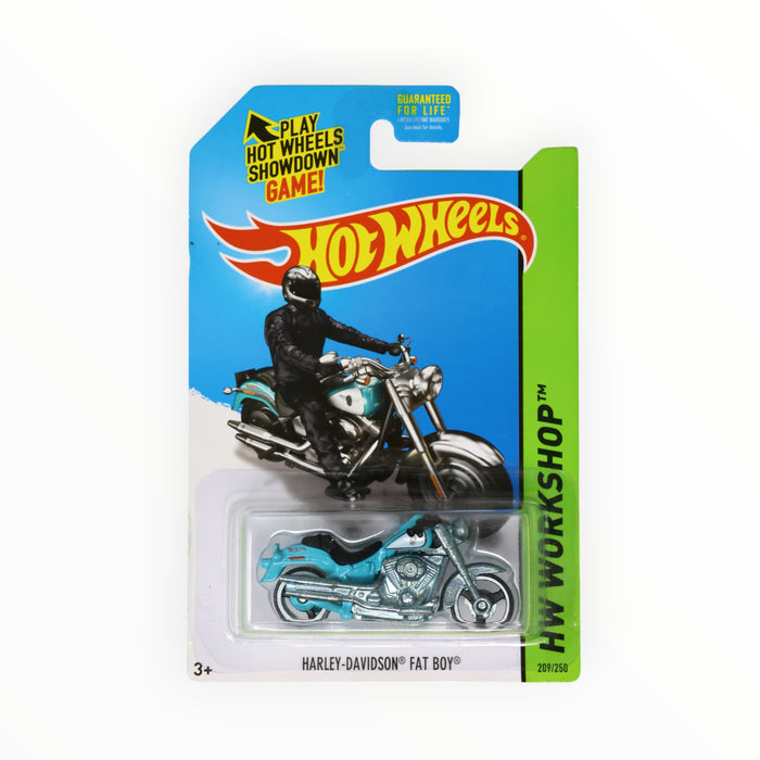Hot Wheels Harley-Davidson Fat Boy - Mainline (2014) 209/250