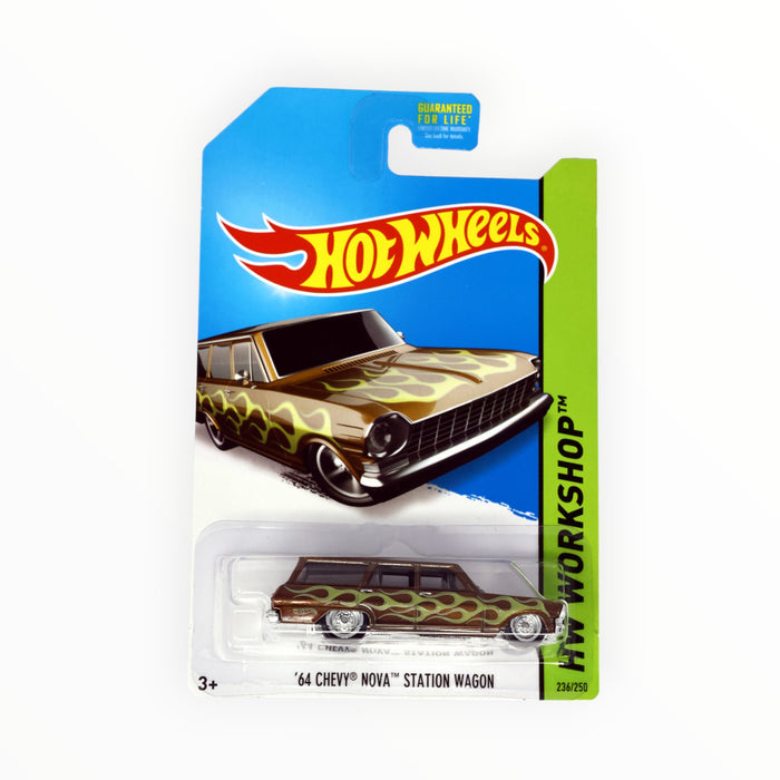 Hot Wheels '64 Chevy Nova Station Wagon (Super Treasure Hunt) 2014 - 236/250