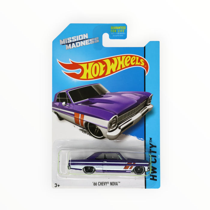Hot Wheels '66 Chevy Nova - Mainline (2014)