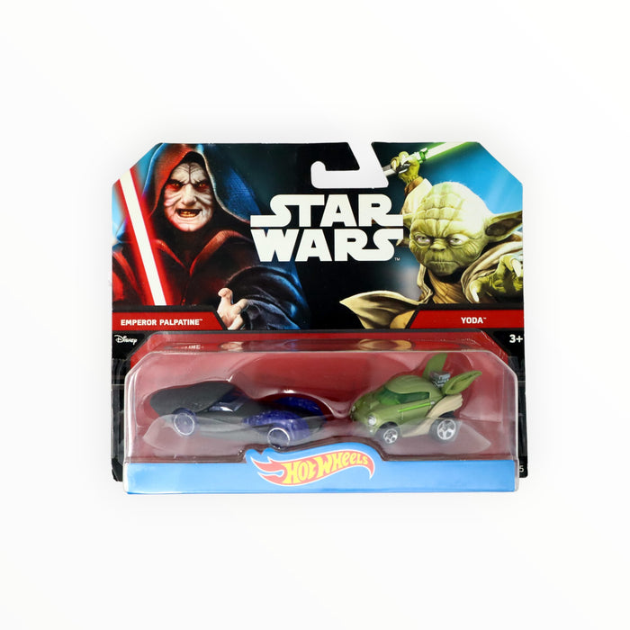 Hot Wheels Emperor Palpatine / Yoda - Character Cars (2016)