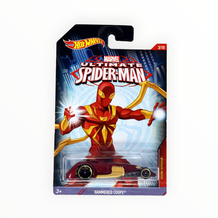 Hot Wheels Hammered Coupe (Iron Spider) Ultimate Spider-Man (2015) 3/10