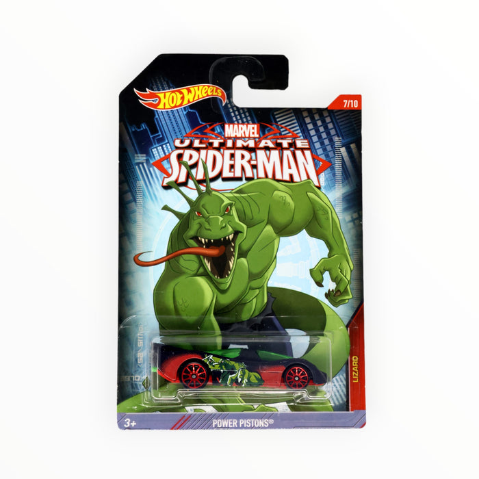 Hot Wheels Power Pistons (Lizard) Ultimate Spider-Man (2015) 7/10
