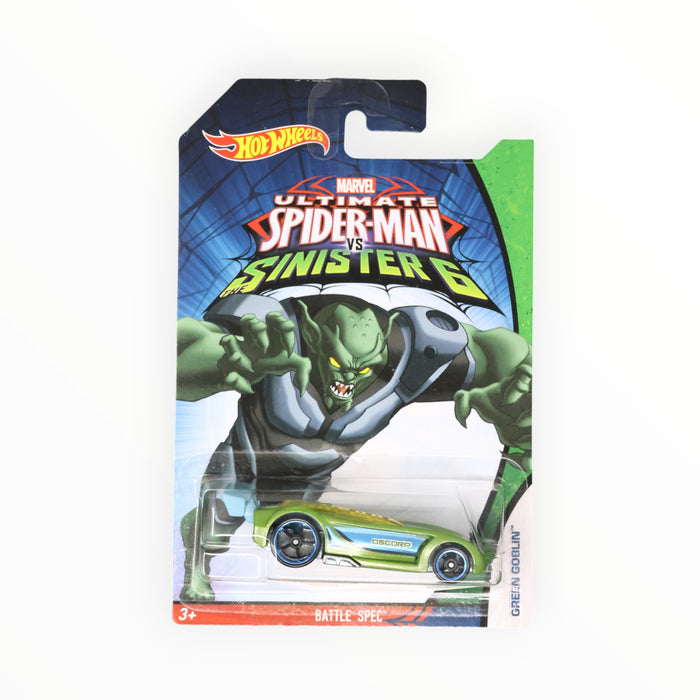 Hot Wheels Battle Spec (Green Goblin) Ultimate Spider-Man (2016)