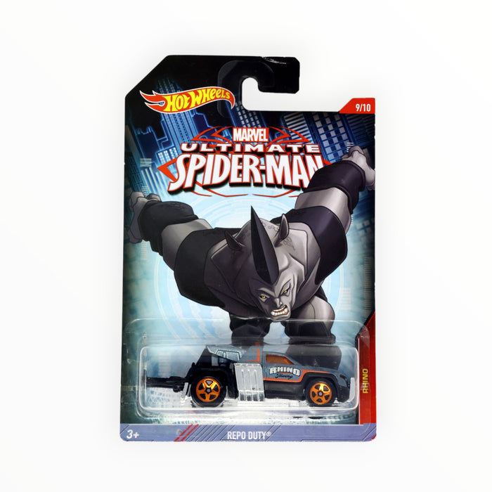 Hot Wheels Repo Duty (Rhino) Ultimate Spider-Man (2015) 9/10