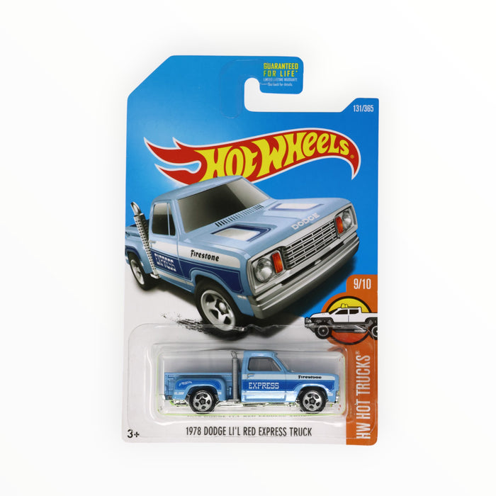 Hot Wheels 1978 Dodge Li'l Red Express Truck - Mainline (2017) 131/365