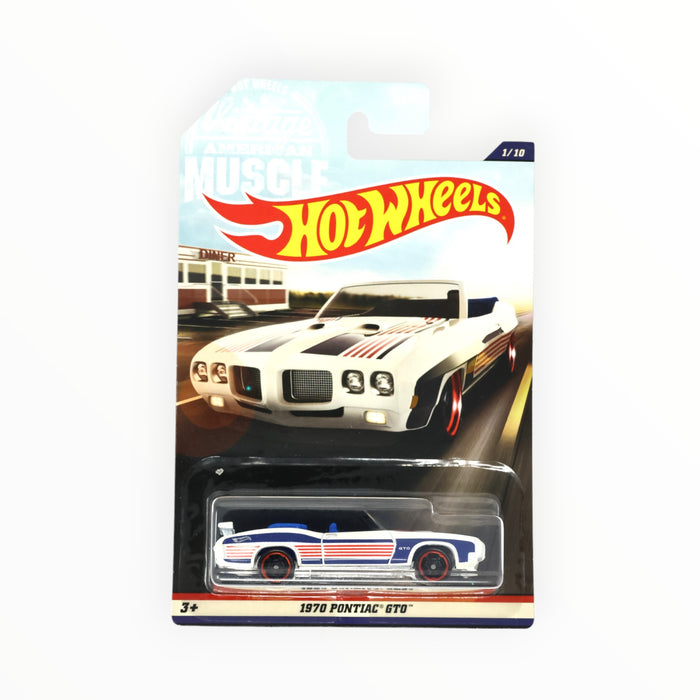 Hot Wheels 1970 Pontiac GTO - Vintage American Muscle (2017) 1/10