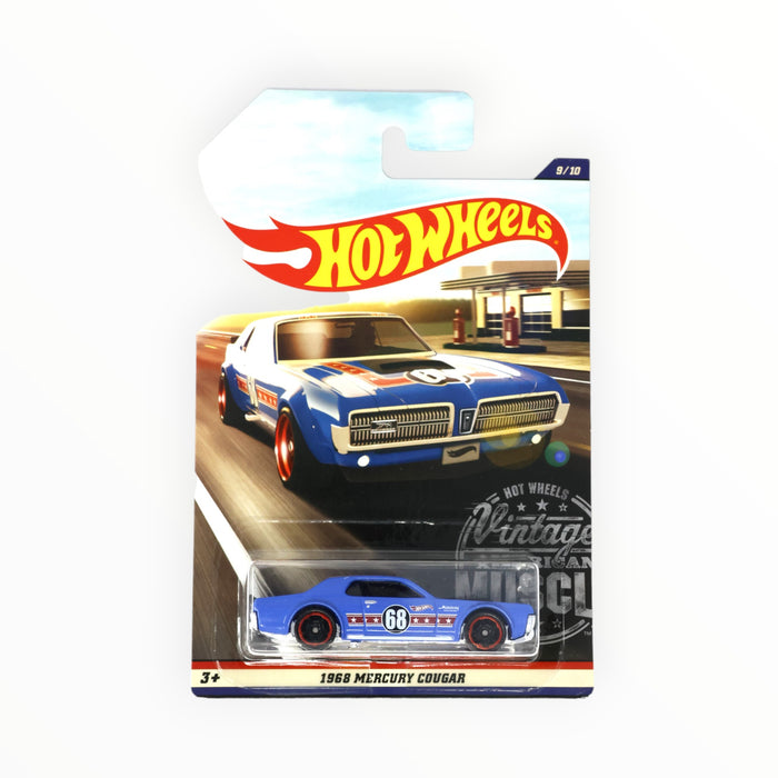 Hot Wheels 1968 Mercury Cougar - Vintage American Muscle (2017) 9/10