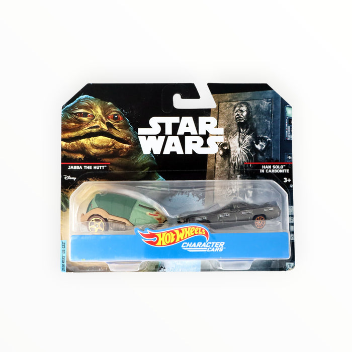 Hot Wheels Han Solo in Carbonite / Jabba the Hutt - Character Cars (2017)