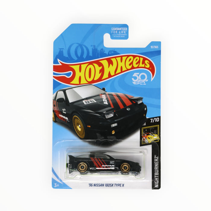 Hot Wheels '96 Nissan 180SX Type X - Mainline (2018) 91/365