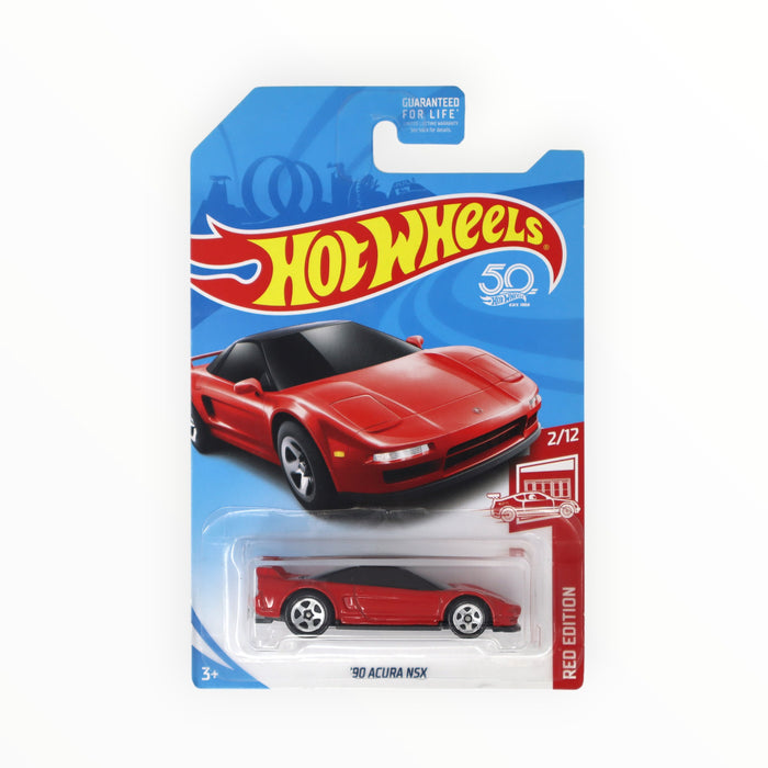 Hot Wheels '90 Acura NSX (Red Edition) Mainline (2018)