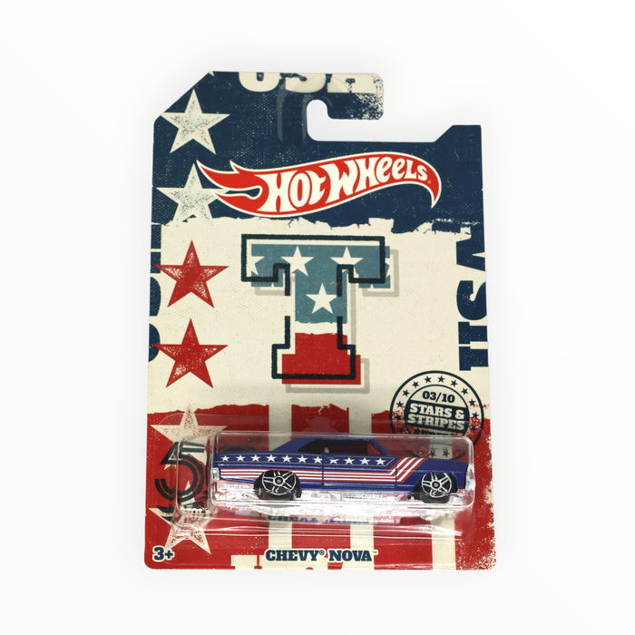 Hot Wheels '66 Chevy Nova - Stars & Stripes (2018) 3/10