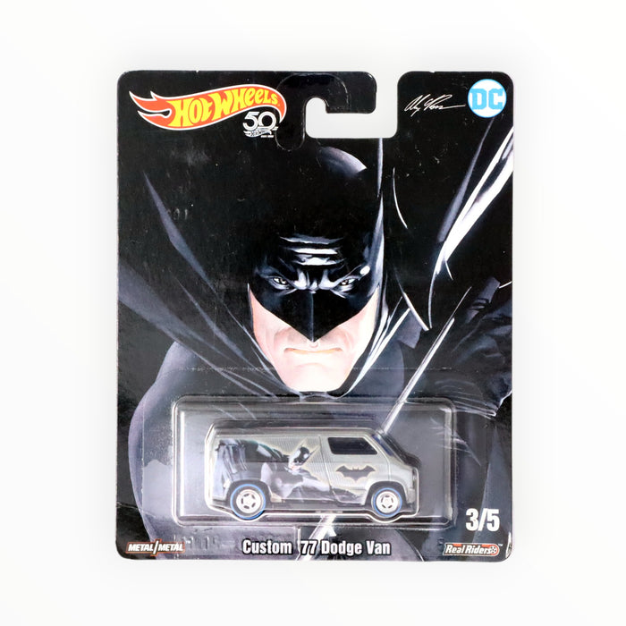 Hot Wheels Custom '77 Dodge Van (Batman) Pop Culture (2018)