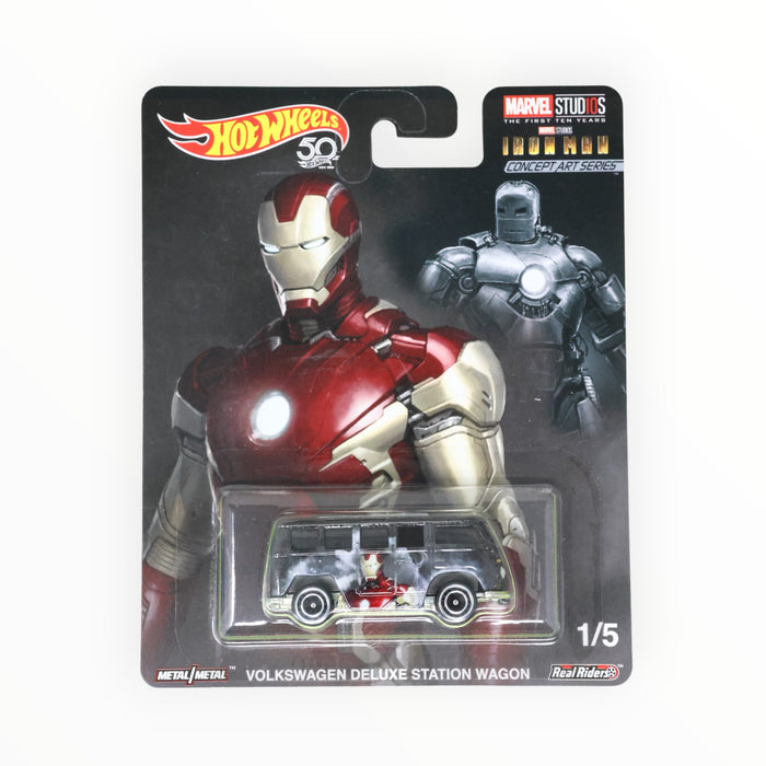 Hot Wheels Volkswagen Deluxe Station Wagon (Iron Man) Pop Culture (2018)