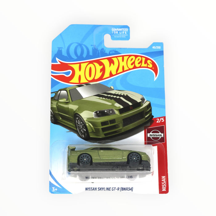 Hot Wheels Nissan Skyline GT-R (BNR34) - Mainline (2019) 45/250