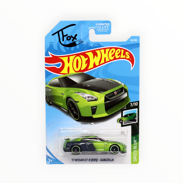 Hot Wheels '17 Nissan GT-R (R35) - Guaczilla - Mainline (2019) 61/250
