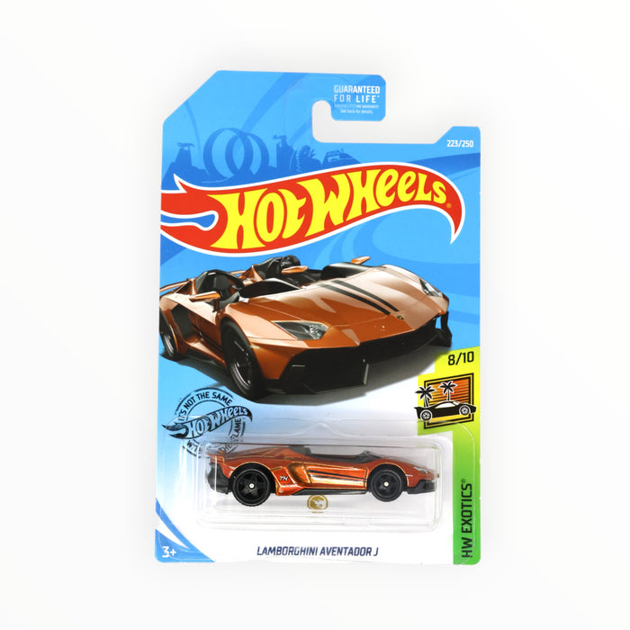 Hot Wheels Lamborghini Aventador J (Super Treasure Hunt) 2019 - 223/250