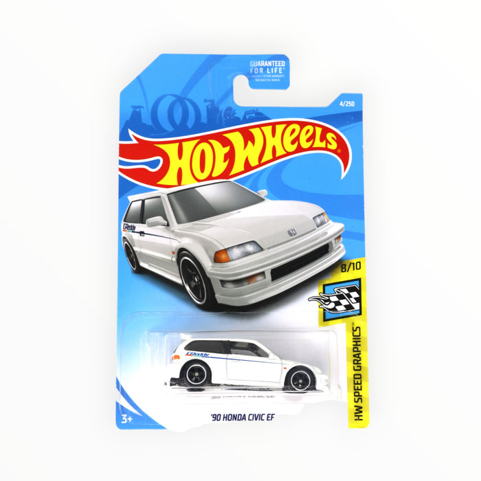 Hot Wheels '90 Honda Civic EF (Super Treasure Hunt) 2019 - 4/250