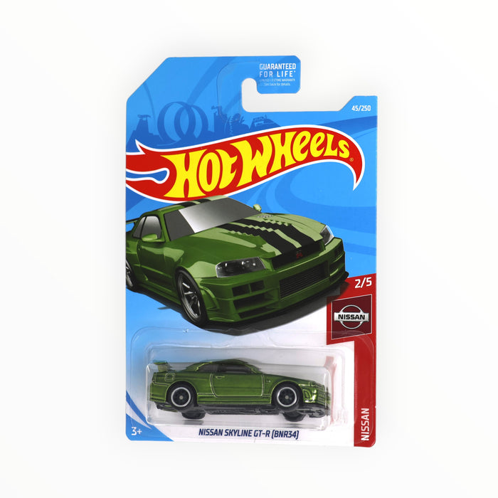 Hot Wheels Nissan Skyline GT-R (BNR34) (Super Treasure Hunt) 2019 - 45/250