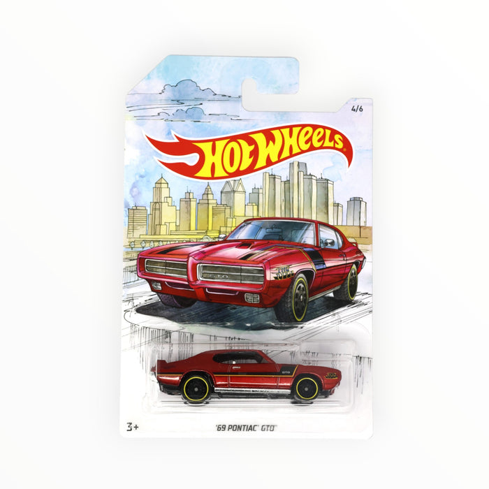 Hot Wheels '69 Pontiac GTO - Detroit Muscle (2018) 4/6