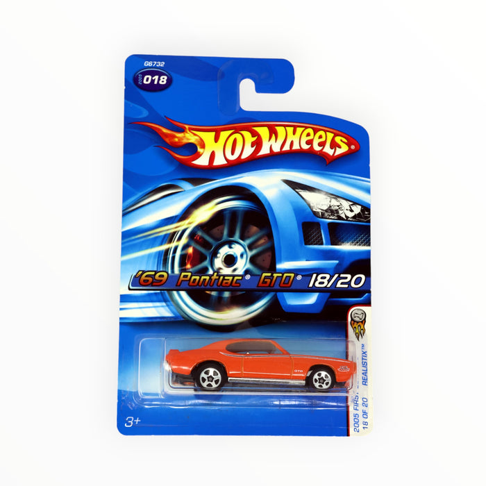 Hot Wheels '69 Pontiac GTO - Mainline (2005) 18/187
