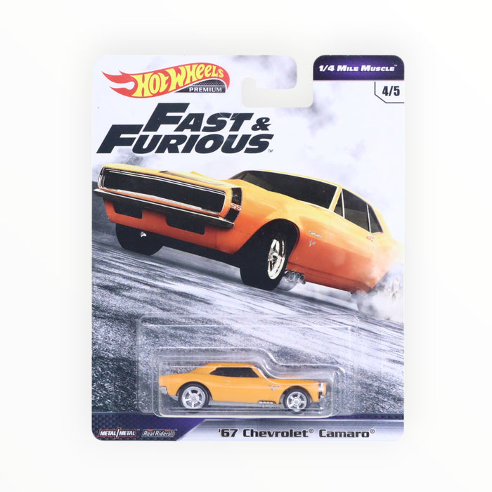 Hot Wheels '67 Chevrolet Camaro - Fast & Furious Premium (2019)