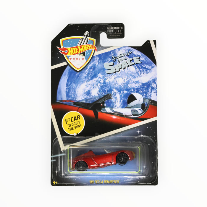 Hot Wheels '08 Tesla Roadster (Tesla Greetings from Space) Special Edition (2019)