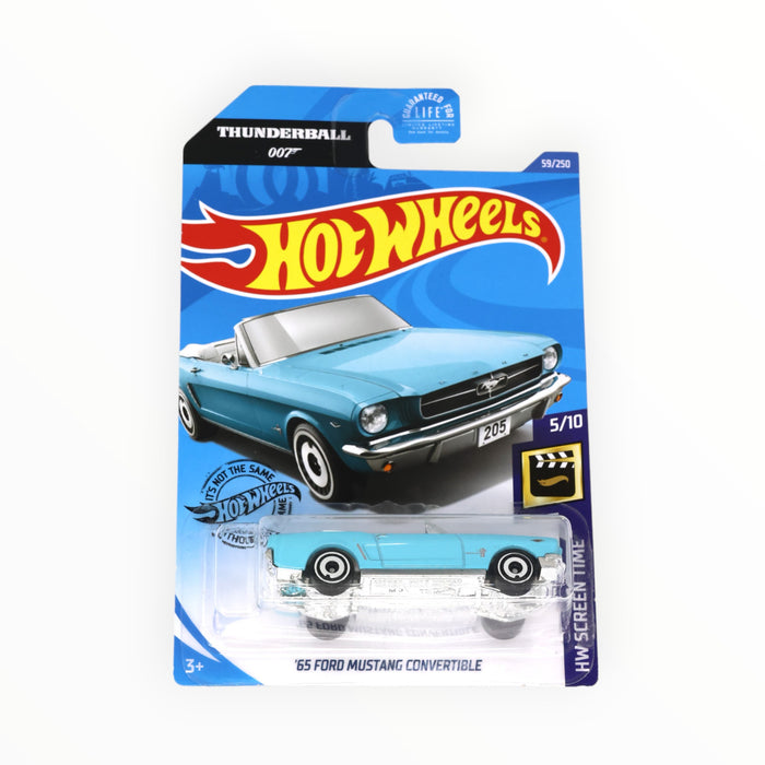 Hot Wheels '65 Ford Mustang Convertible - Mainline (2020) 59/250