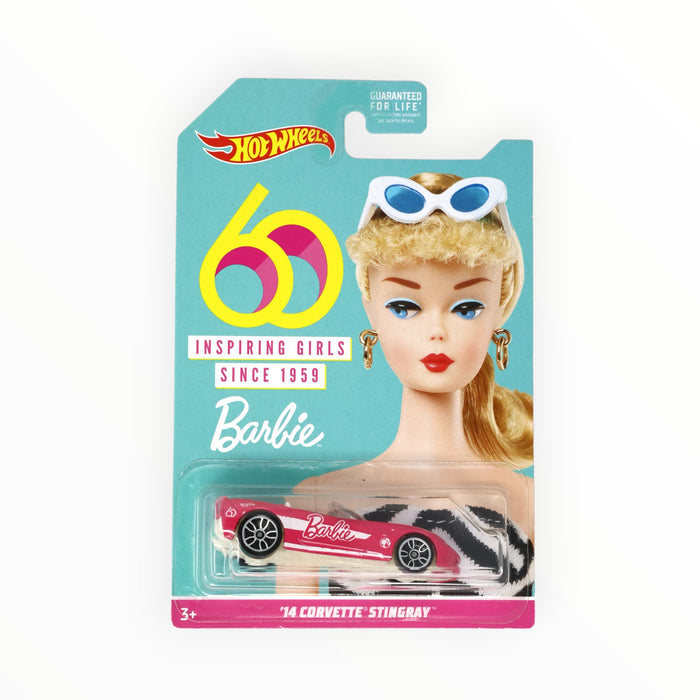 Hot Wheels '14 Corvette Stingray (Barbie 60th Anniversary) Special Edition (2019)