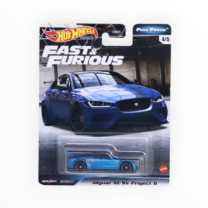 Hot Wheels Jaguar XE SV Project 8 - Fast & Furious Premium (2020)