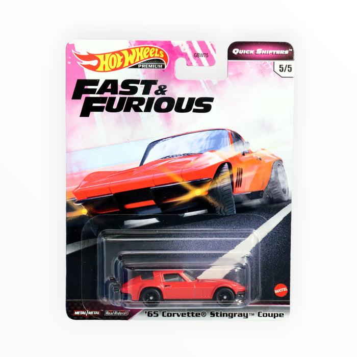 Hot Wheels '65 Corvette Stingray Coupe - Fast & Furious Premium (2020)