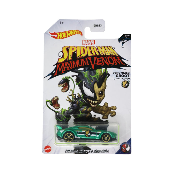 Hot Wheels Custom '15 Ford Mustang (Groot) Spiderman: Maximum Venom (2020) 4/5