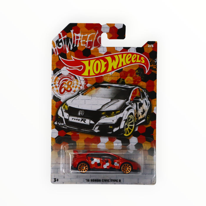 Hot Wheels '16 Honda Civic Type R - Urban Camouflage (2020) 2/5