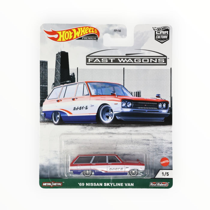 Hot Wheels '69 Nissan Skyline Van - Car Culture (2021)