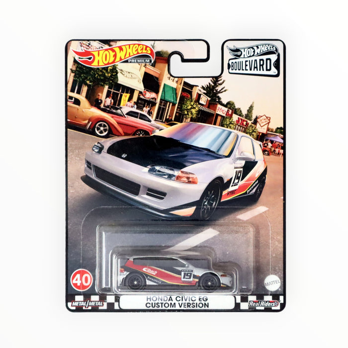 Hot Wheels Honda Civic EG Custom Version - Boulevard (2021) #40
