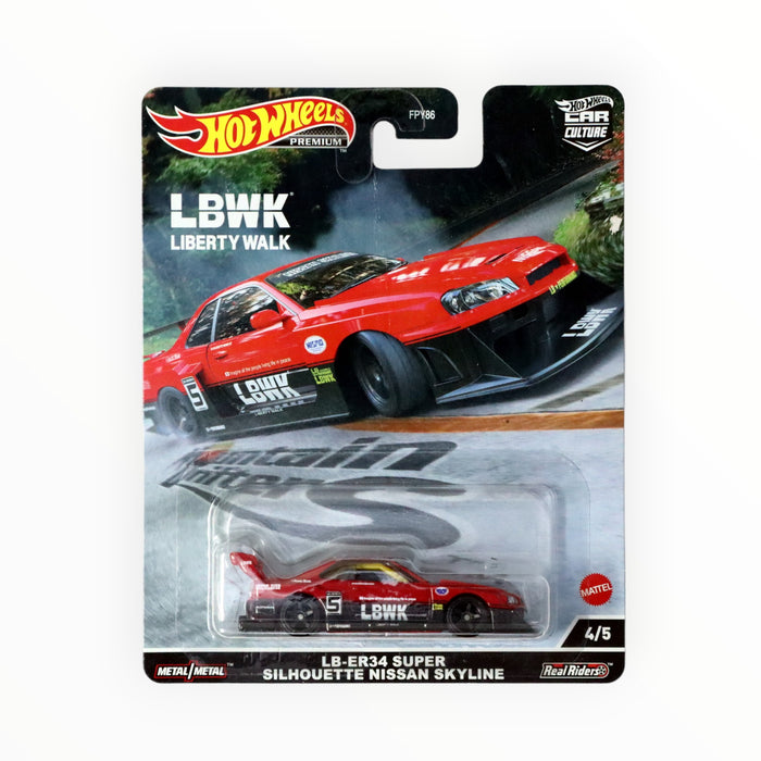 Hot Wheels LB-ER34 Super Silhouette Nissan Skyline - Car Culture (2022)