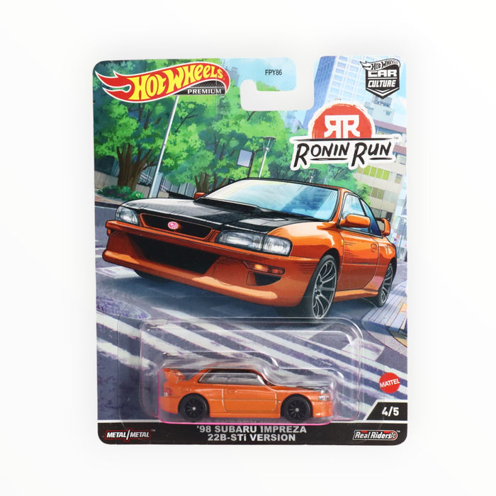 Hot Wheels '98 Subaru Impreza 22B STi-Version - Car Culture (2022)