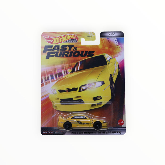 Hot Wheels Nissan Skyline GT-R (BCNR33) (Fast & Furious) Entertainment (2022)