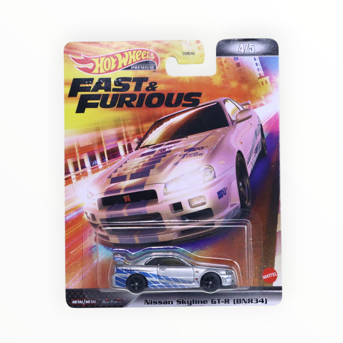 Hot Wheels Nissan Skyline GT-R (BNR34) (Fast & Furious) Entertainment (2022)