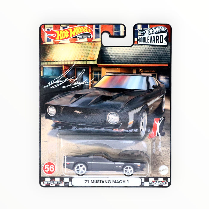 Hot Wheels '71 Mustang Mach 1 - Boulevard (2022) #56