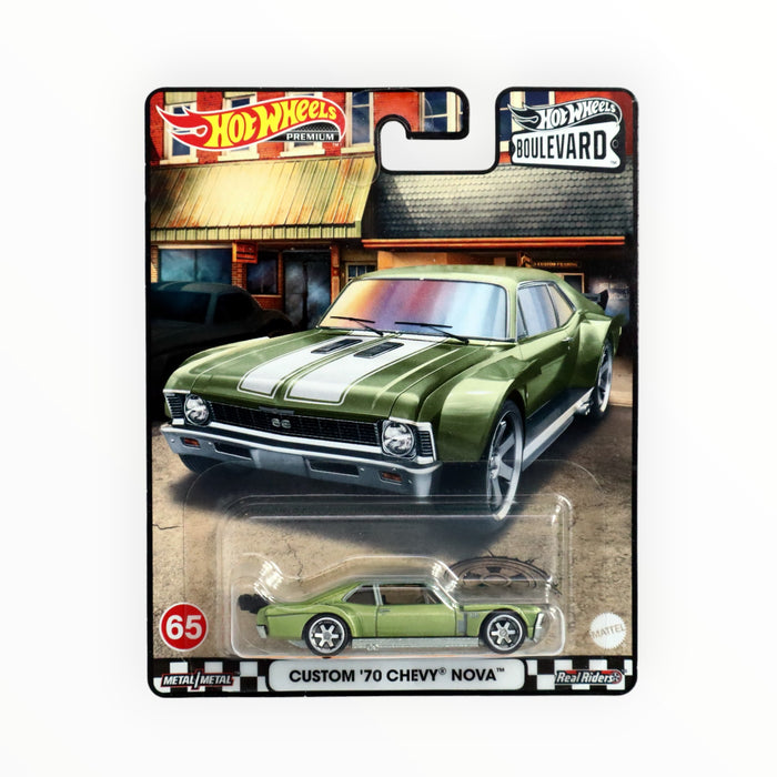 Hot Wheels Custom '70 Chevy Nova - Boulevard (2022) #65