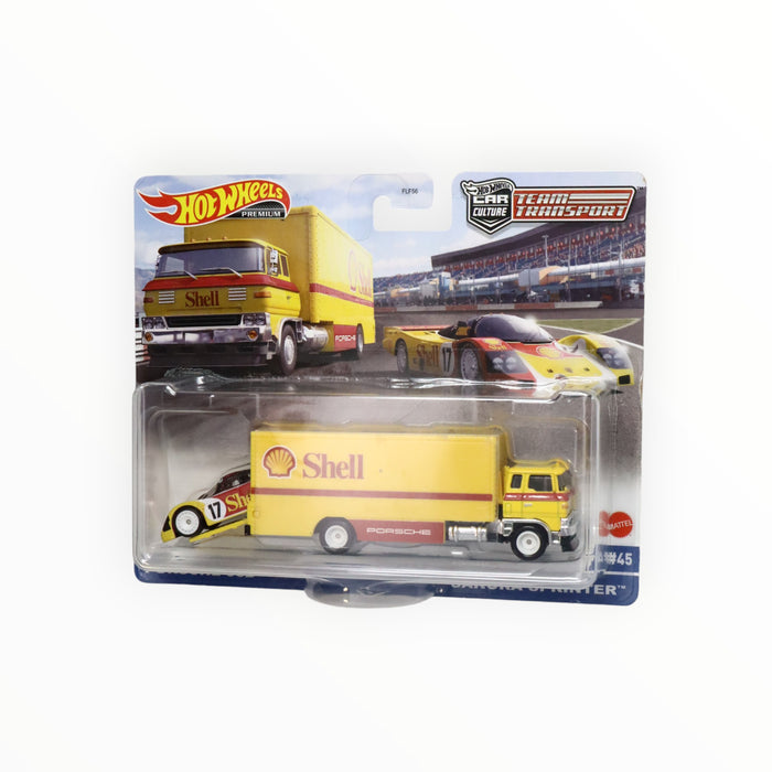 Hot Wheels Porsche 962 / Sakura Sprinter - Car Culture: Team Transport (2022) #45