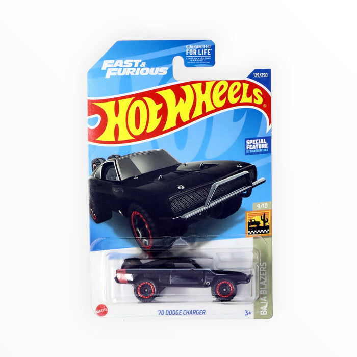 Hot Wheels '70 Dodge Charger - Mainline (2022) 129/250