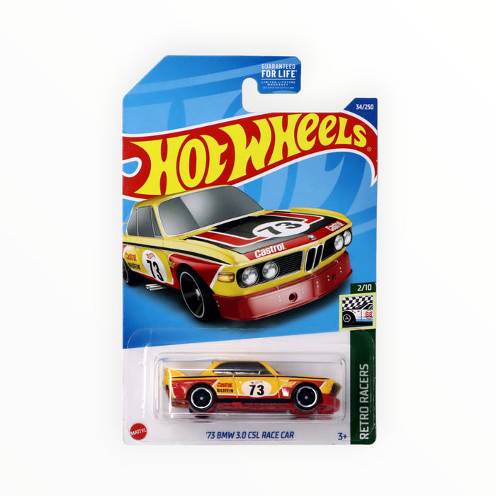 Hot Wheels '73 BMW 3.0 CSL Race Car - Mainline (2022) 34/250