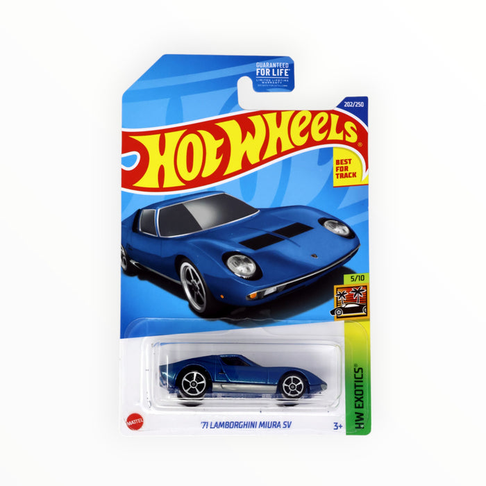 Hot Wheels '71 Lamborghini Miura SV - Mainline (2022) 202/250